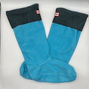 Hunter Sz Large Blue Socks
